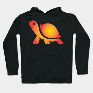 Turtle Cute Art Work Hoodie